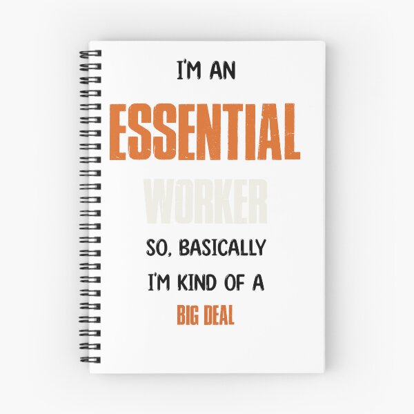 Item preview, ESSENTIAL WORKER Relaxed Fit T-Shirt 2022 designed and sold by sahli.