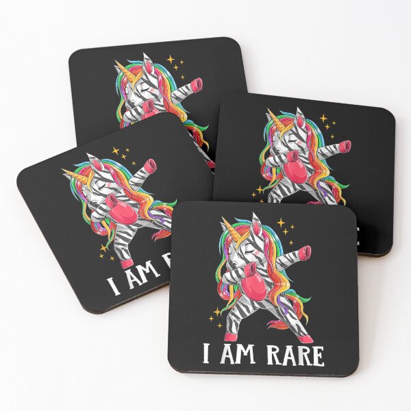 Item preview, I Am Rare Zebra Unicorn Warrior Rare Disease Awareness designed and sold by Ivy Pro.