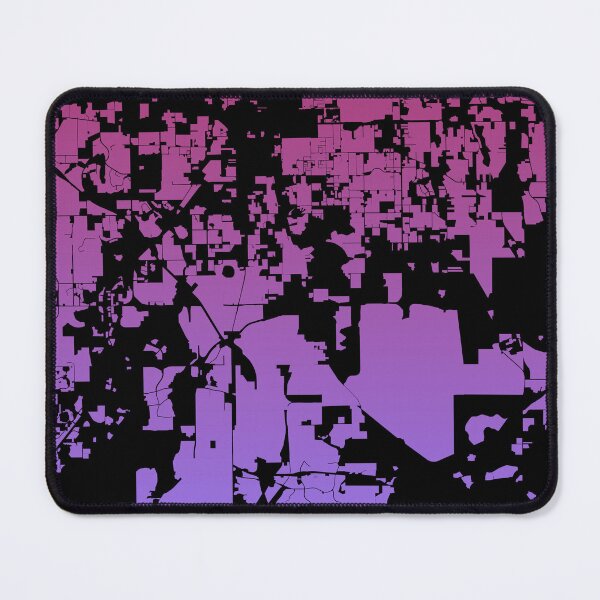 Item preview, Orlando city Pink Blue Map Art Florida USA designed and sold by EpicMaps.