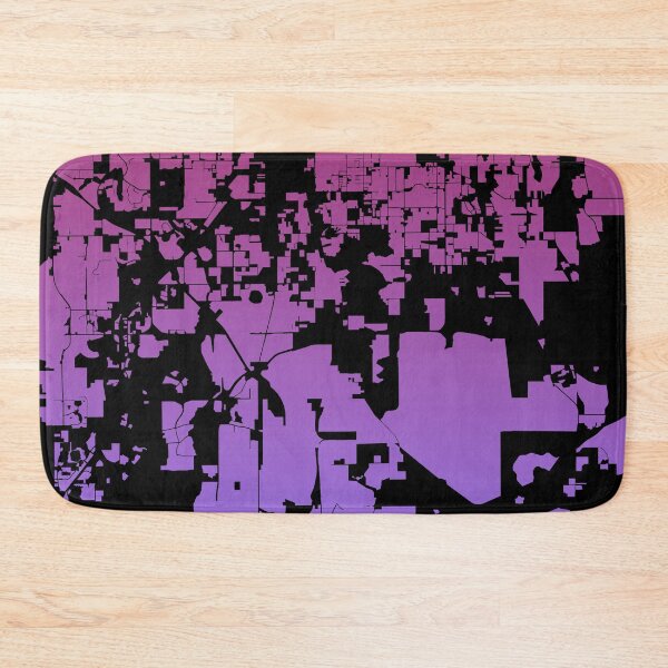 Item preview, Orlando city Pink Blue Map Art Florida USA designed and sold by EpicMaps.