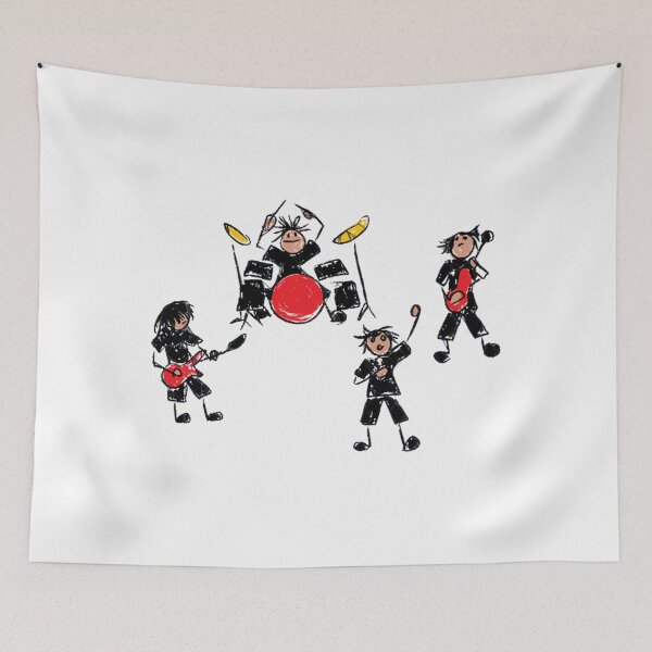 Item preview, Stick figure Rock Band designed and sold by LukeMendes.