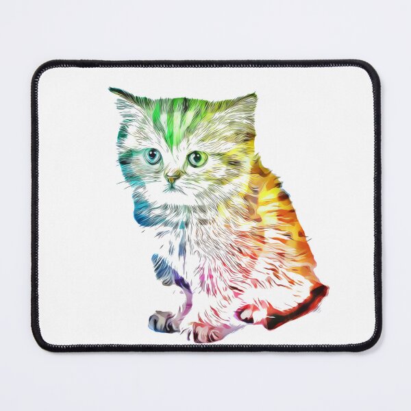 Item preview, Colorful Kitten designed and sold by NiftyTees.
