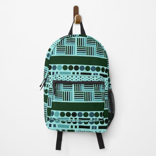 Item preview, Cool Blue Geometric Pattern designed and sold by MC Art Studio.