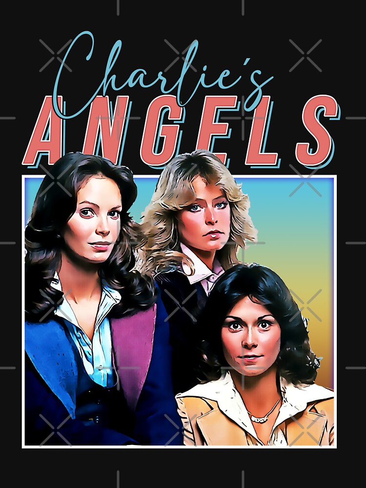 Charlie´s Angels Retro Style Fan Ts T Shirt For Sale By Kentholm Redbubble Charlie S 9671