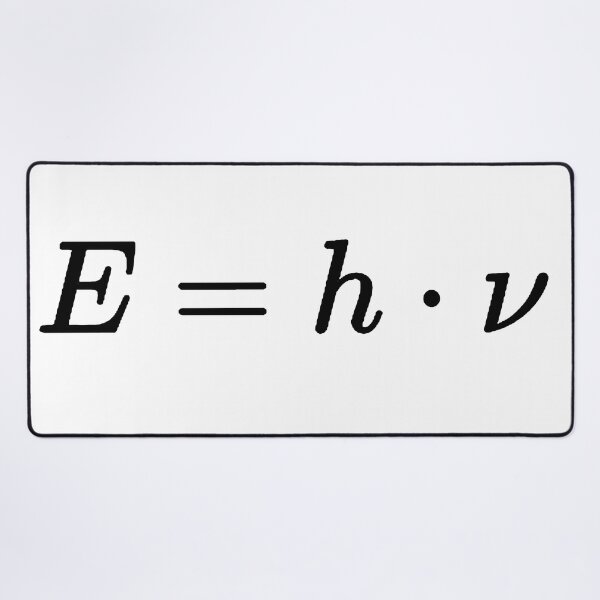 Item preview, planck equation, photon energy, quantum physics and science designed and sold by NoetherSym.