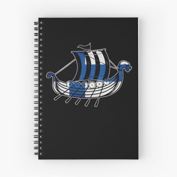 Item preview, Viking Ship Gift Finland Valhalla Odin Scandinavia Viking designed and sold by DSWShirts.