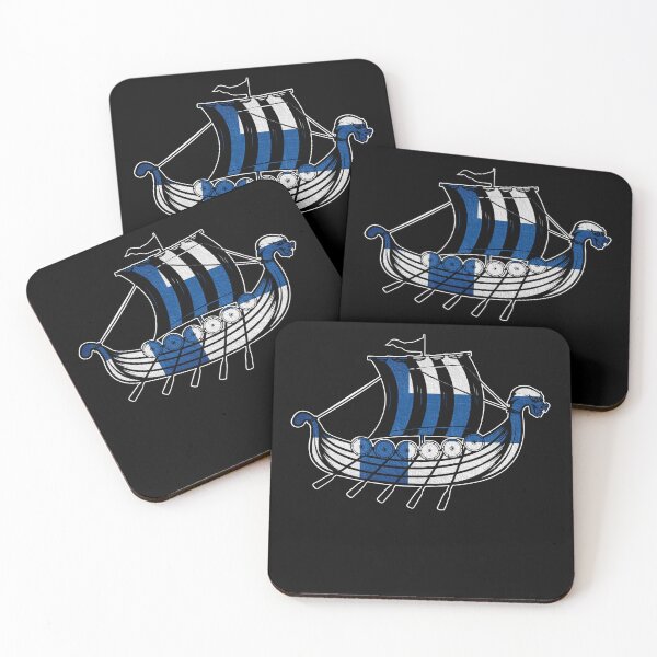 Item preview, Viking Ship Gift Finland Valhalla Odin Scandinavia Viking designed and sold by DSWShirts.