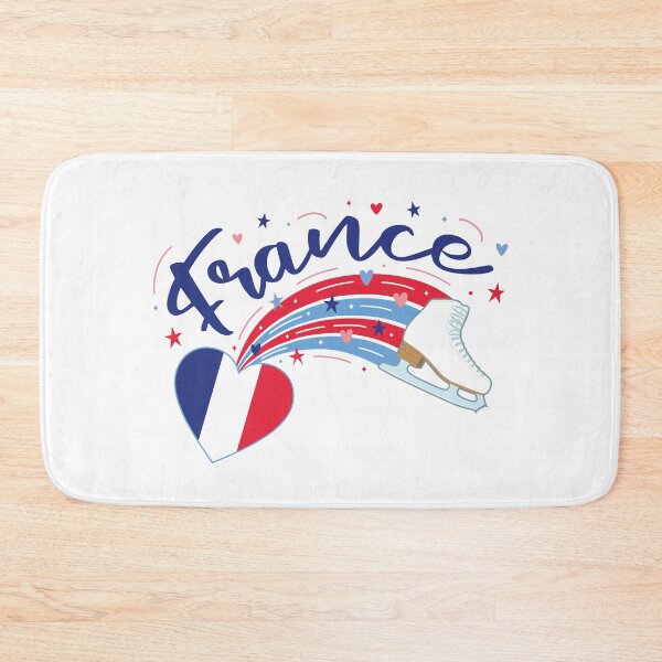 Item preview, Figure Skating France (White Background) designed and sold by TripleTriple.