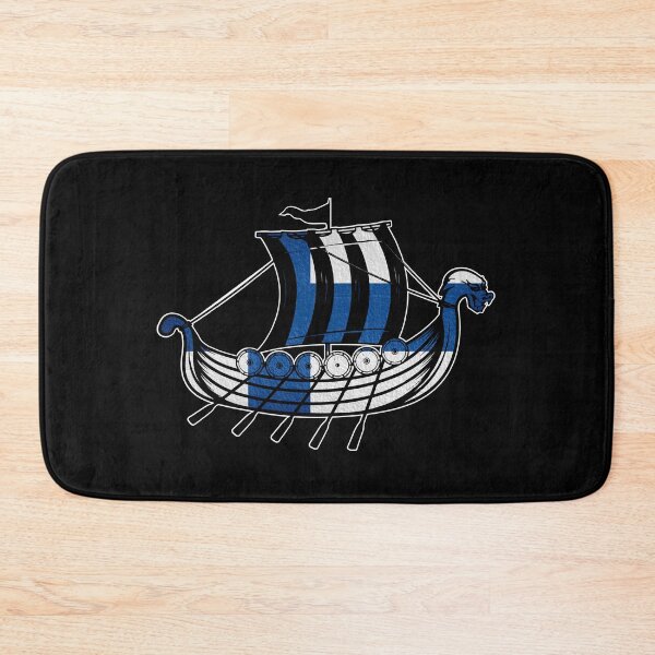 Item preview, Viking Ship Gift Finland Valhalla Odin Scandinavia Viking designed and sold by DSWShirts.