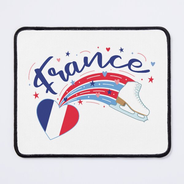 Item preview, Figure Skating France (White Background) designed and sold by TripleTriple.