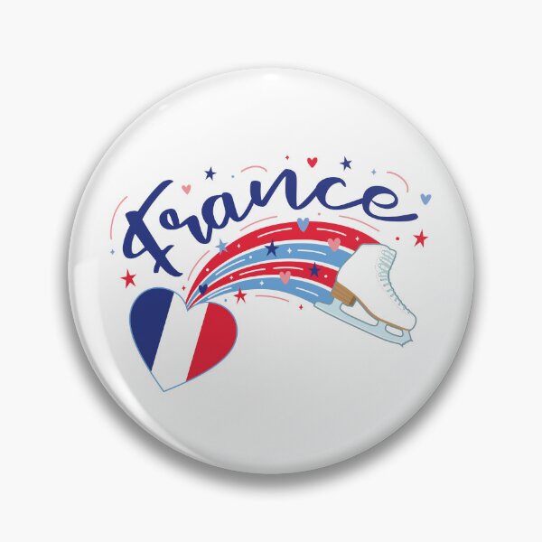 Item preview, Figure Skating France (White Background) designed and sold by TripleTriple.
