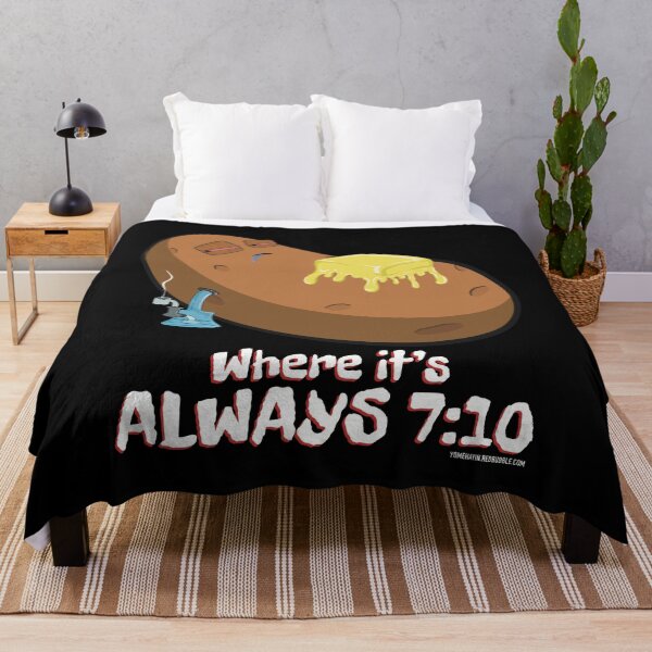 Item preview, Stoned baked potato cartoon-where its always 710 designed and sold by YomeHayin.