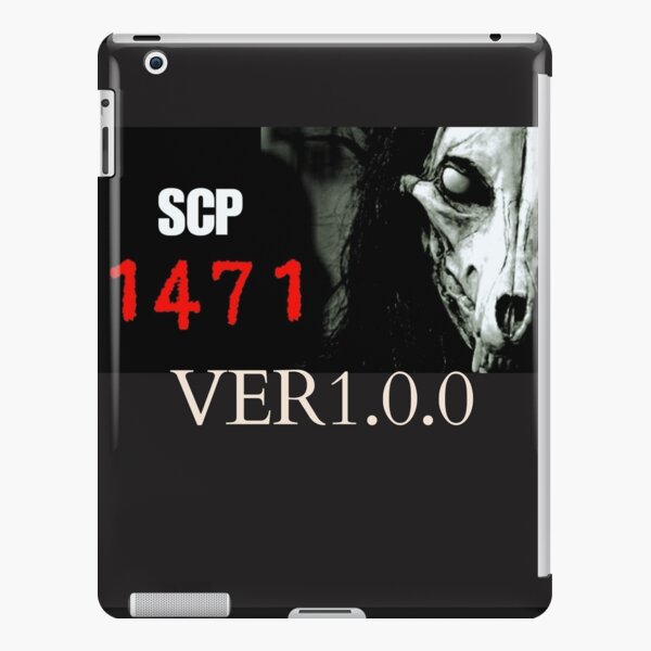 SCP-1471 MalO ver1.0.0 SCP Foundation iPad Case & Skin for