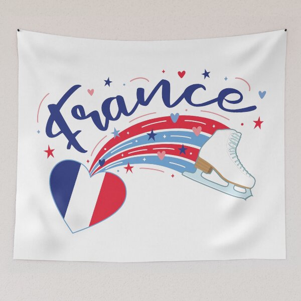 Item preview, Figure Skating France (White Background) designed and sold by TripleTriple.