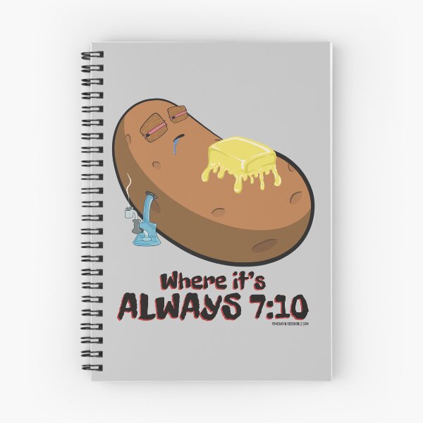 Item preview, Stoned baked potato cartoon-where its always 710 designed and sold by YomeHayin.