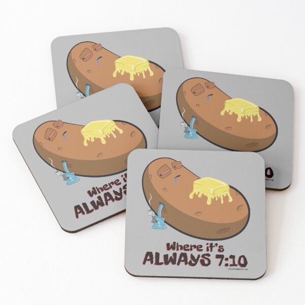 Item preview, Stoned baked potato cartoon-where its always 710 designed and sold by YomeHayin.