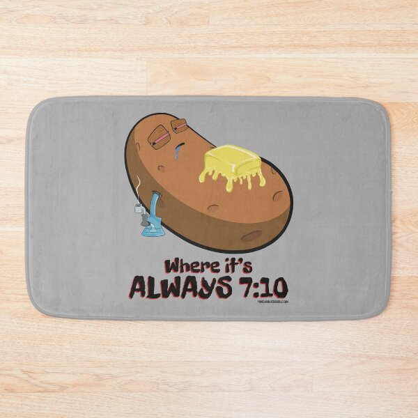 Item preview, Stoned baked potato cartoon-where its always 710 designed and sold by YomeHayin.