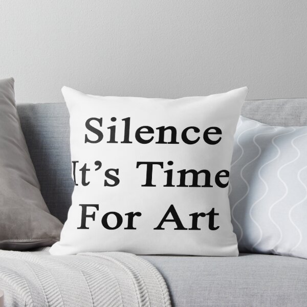 Aperçu de l'œuvre Silence It's Time For Art  créée et vendue par supernova23.