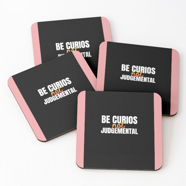 Item preview, be curious not judgemental Graphic  designed and sold by MMEPSTUDIOsx.