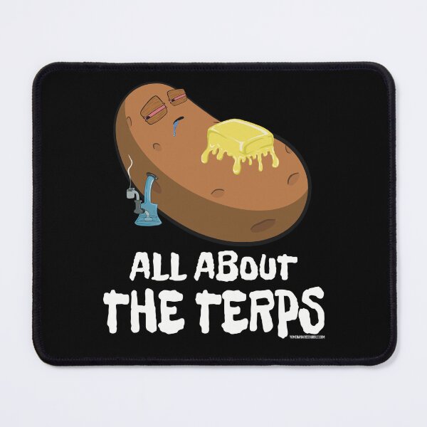 Item preview, Stoned baked potato cartoon-all about the terps  designed and sold by YomeHayin.