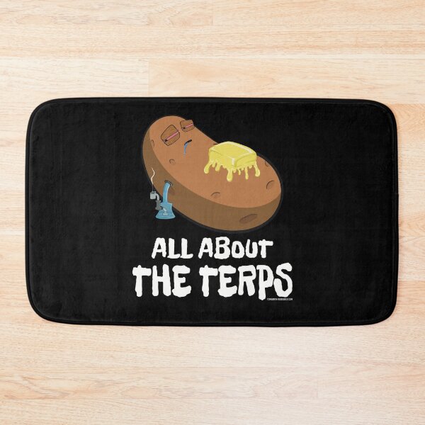 Item preview, Stoned baked potato cartoon-all about the terps  designed and sold by YomeHayin.