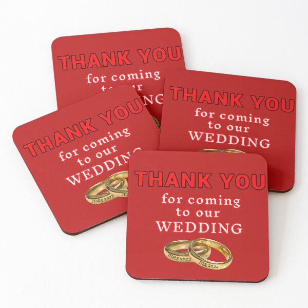 Item preview, THANK YOU  FOR COMING TO OUR WEDDING - Guests thank you Gift designed and sold by Spasija.