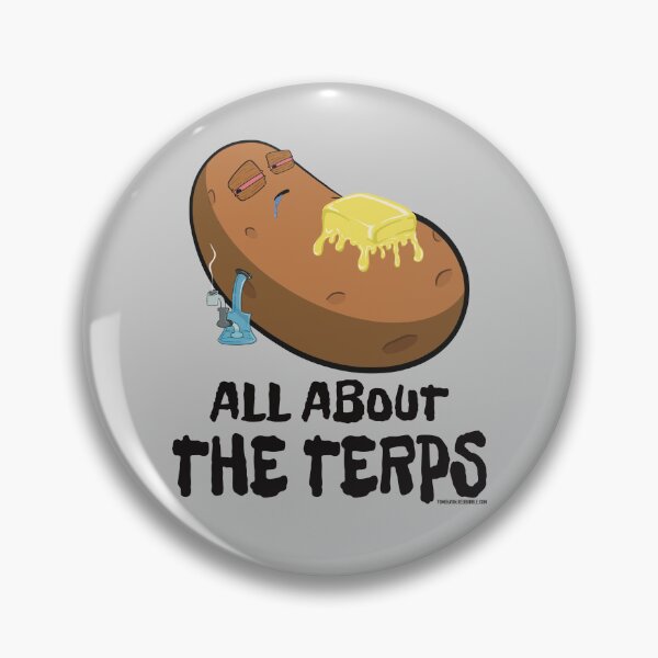 Item preview, Stoned baked potato cartoon-all about the terps  designed and sold by YomeHayin.