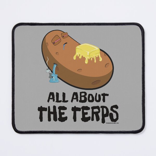 Item preview, Stoned baked potato cartoon-all about the terps  designed and sold by YomeHayin.