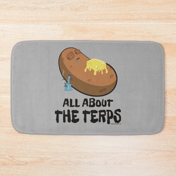 Item preview, Stoned baked potato cartoon-all about the terps  designed and sold by YomeHayin.