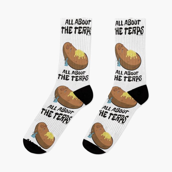 Item preview, Stoned baked potato cartoon-all about the terps  designed and sold by YomeHayin.