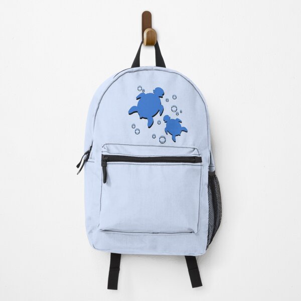 Item preview, Mummy and Baby Blue Turtles with Bubbles designed and sold by emDesign123.