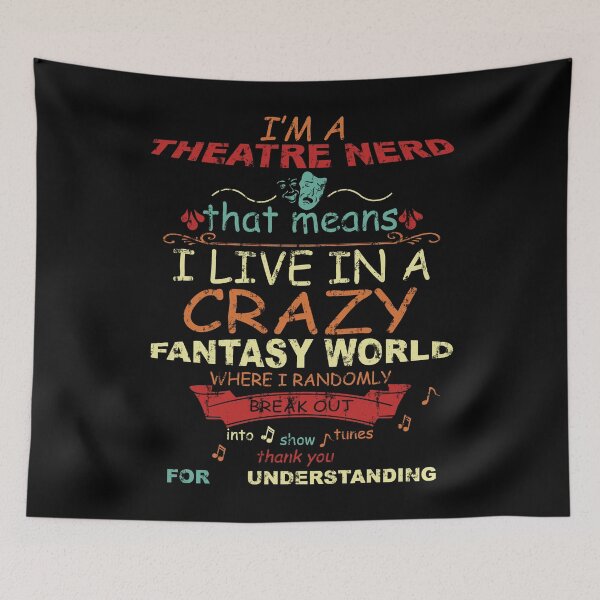 Item preview, I'm a Theatre Nerd designed and sold by DN Shop ★★★★★.
