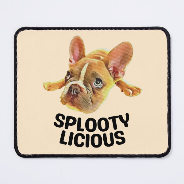 Item preview, Splooty-licious Frenchie - Splooting Golden Brown French Bulldog Puppy Art  designed and sold by Cawaiico.