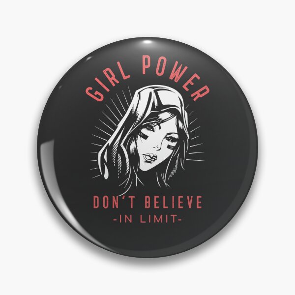 Item preview, GIRL POWER - DON'T BELIEVE IN LIMIT designed and sold by PositiveTeez.
