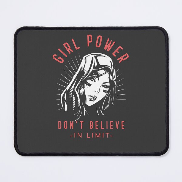 Item preview, GIRL POWER - DON'T BELIEVE IN LIMIT designed and sold by PositiveTeez.