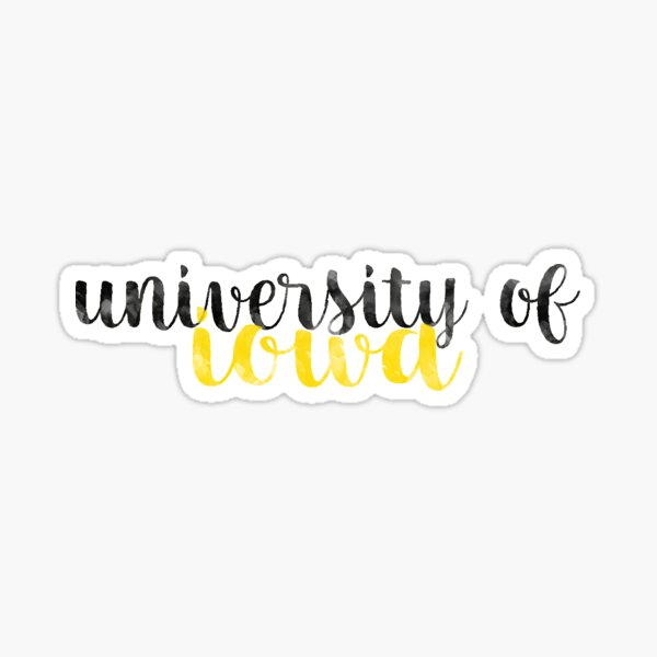 University of Iowa - Style 1 Sticker