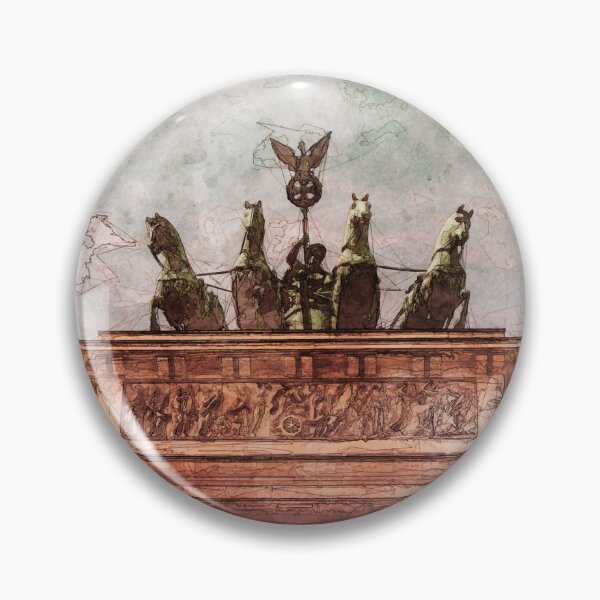 Item preview, Brandenburg Gate Sketch designed and sold by 1024bytesdesign.