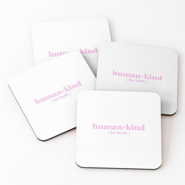 Item preview, Human & Kind - Be Both Pink designed and sold by MadeByBeata.