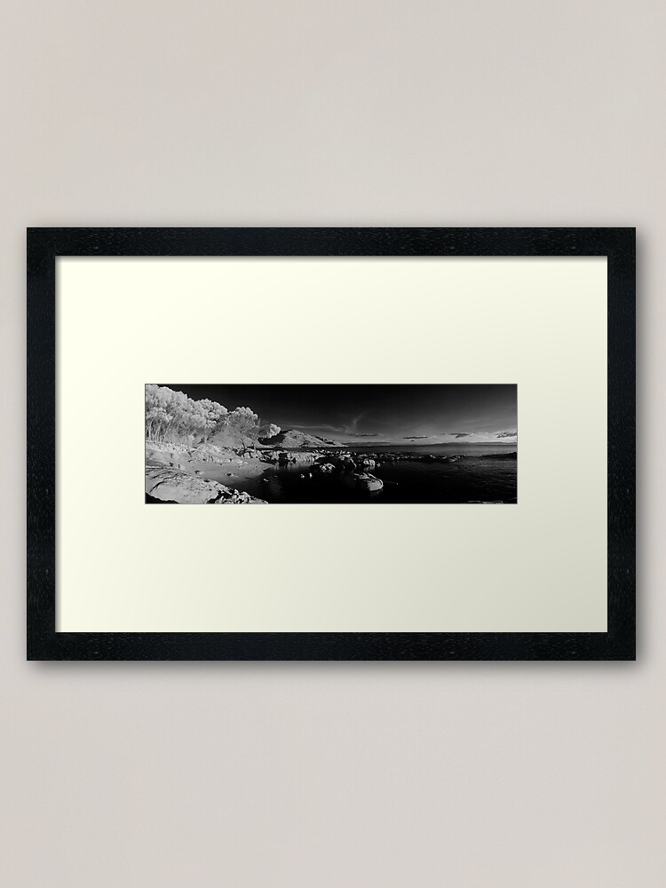 Alternate view of Coles Bay at dusk Framed Art Print