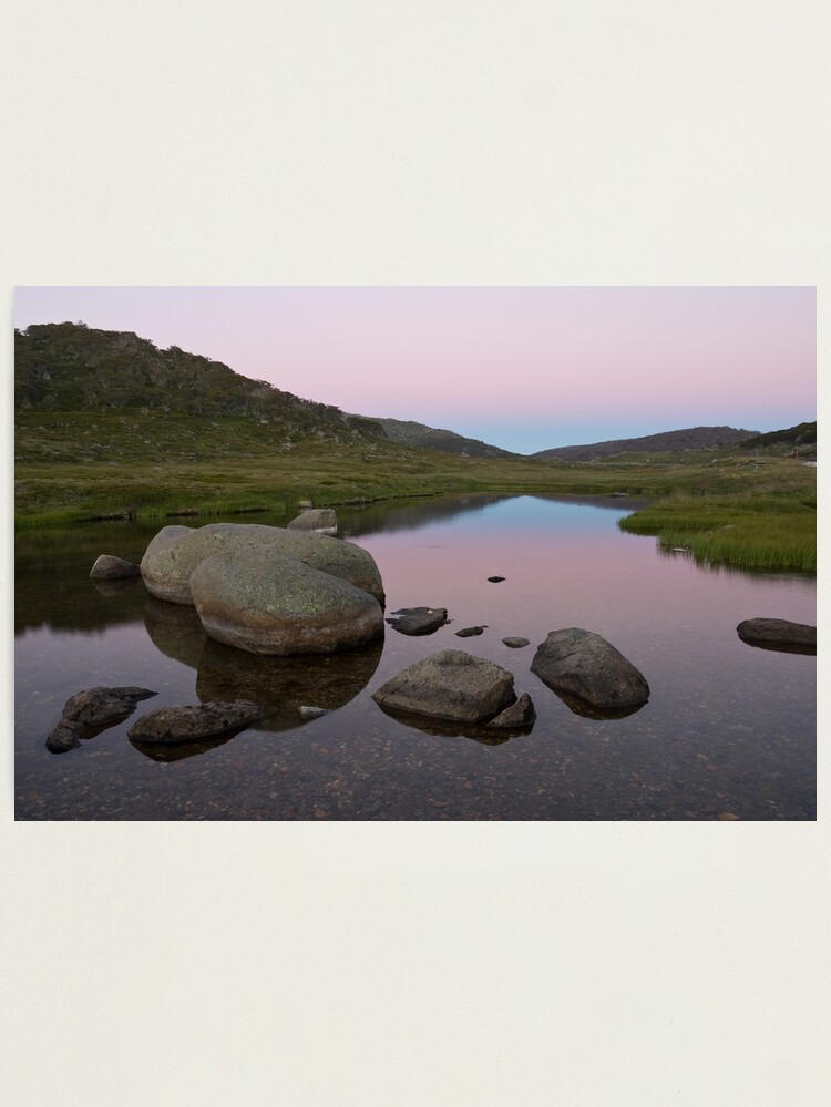 Thumbnail 1 of 3, Photographic Print, Kosciusko afterglow designed and sold by DavidBurren.