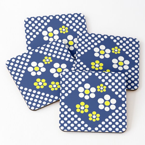 Item preview, Wonky daisy dots designed and sold by redraiph.