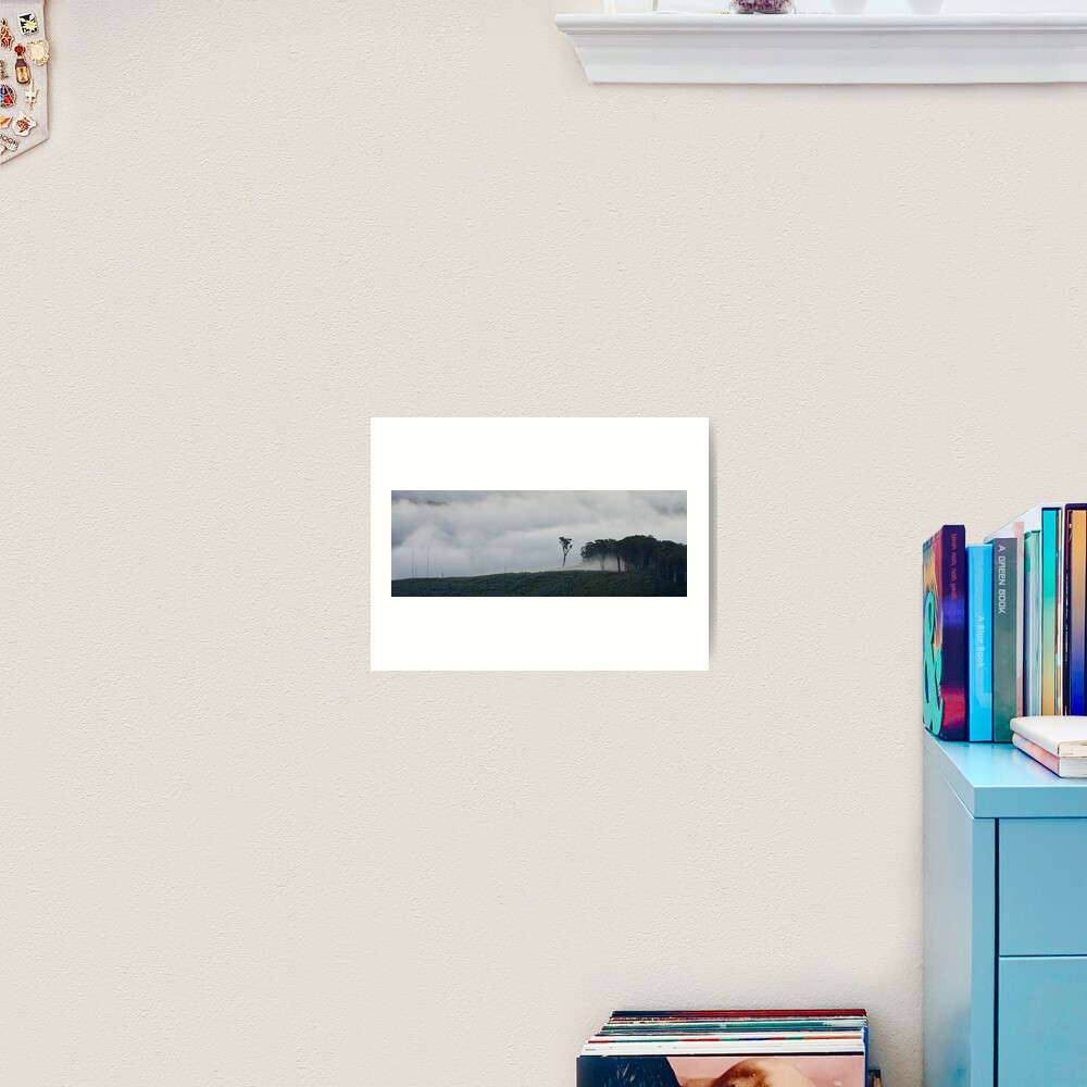 Encroaching clouds Art Print