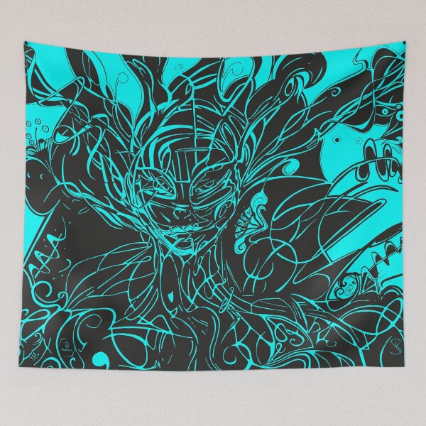 Aperçu de l'œuvre Sister frosted blue créée et vendue par pompelmouss.