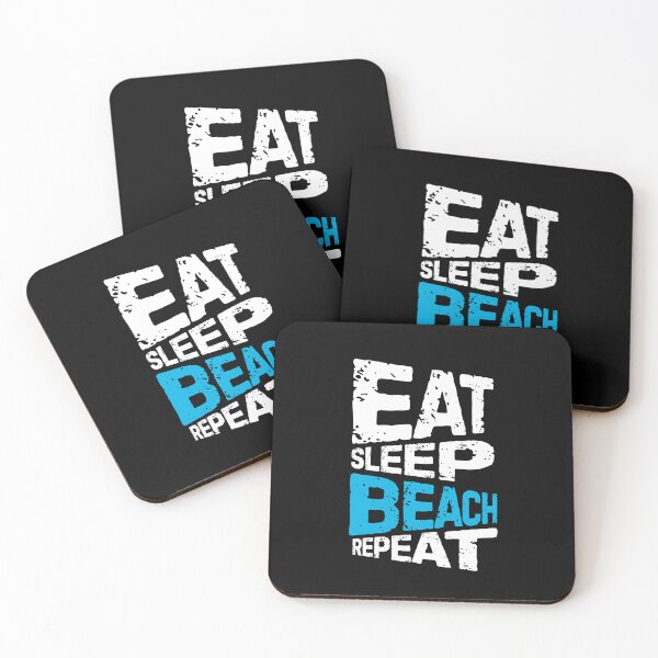 Item preview, eat sleep beach repeat designed and sold by Grafik0.