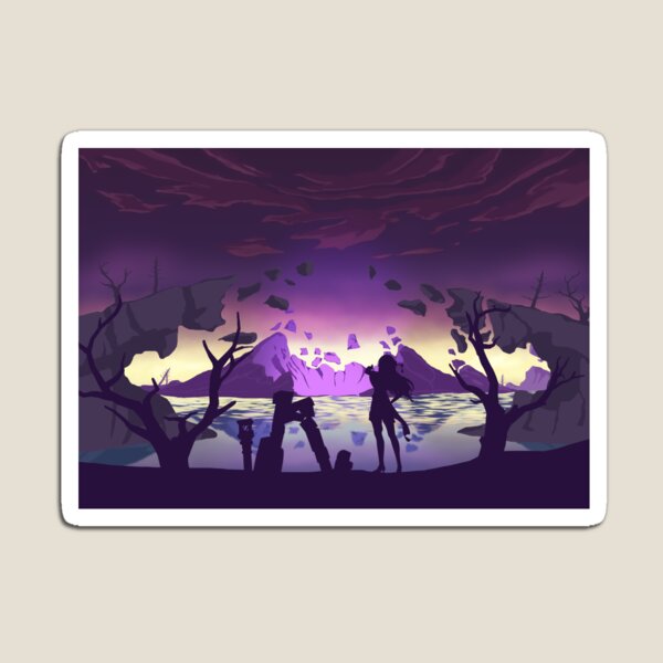 Item preview, Beidou Seirai Island Minimalistic Landscape designed and sold by Valpochiro.