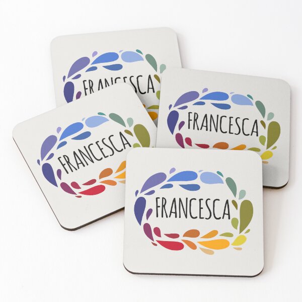 Item preview, Francesca Name Cute Colorful Gift Named Francesca designed and sold by kindxinn.
