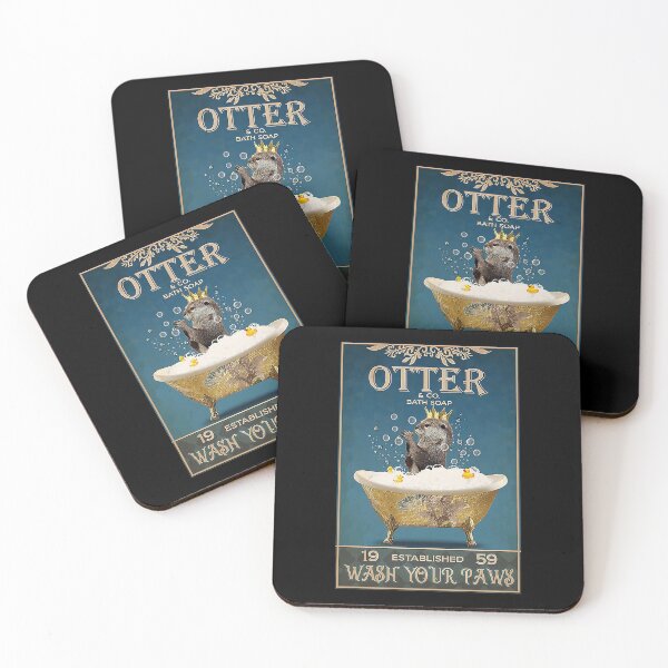 Artikelvorschau, Otter waschen Ihre Pfoten entworfen und verkauft von KinstleHawa.