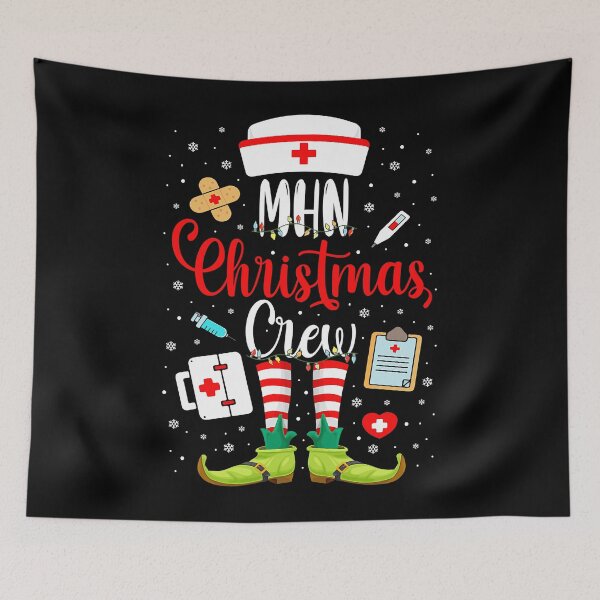 Item preview, MHN Christmas Crew Mental Health Nurse Christmas Crew  designed and sold by easterrandi8794.