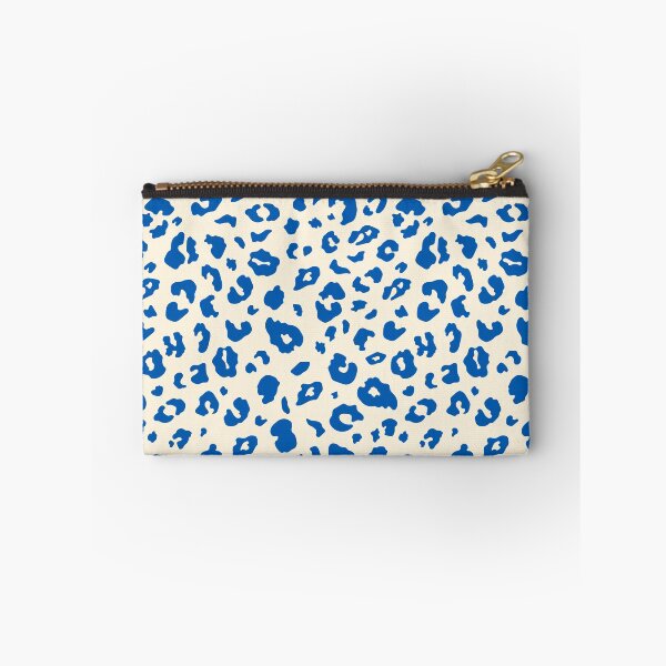 Item preview, Leopard Spots in Cobalt Blue and Cosmic Latte Beige  designed and sold by cadinera.