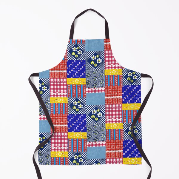 Item preview, Ditsy daisy patchwork designed and sold by redraiph.